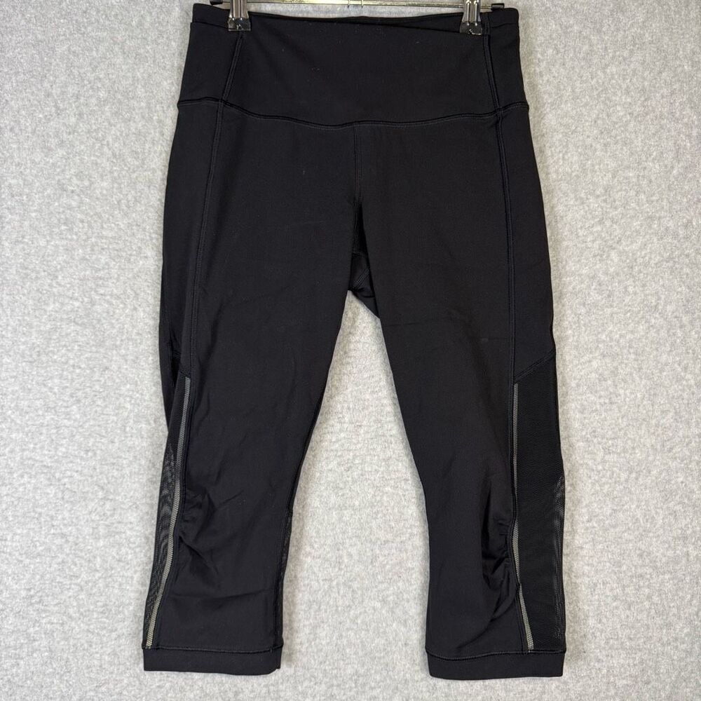 Lululemon Athletica Women's Size 6 Cropped High Waisted Leggings Pants